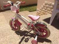 Bicicleta Hello Kitty 12 polegadas
