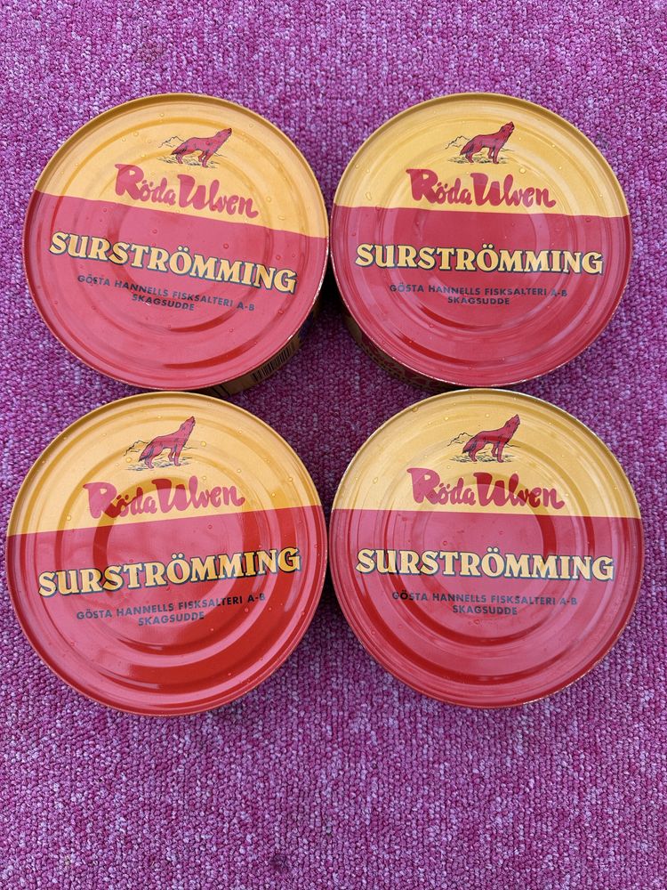 Делікатес Сюрстрёмминг Surstromming Roda Ulven  400g риба