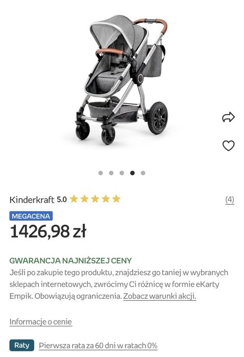 Wózek 3w1 Kinderkraft