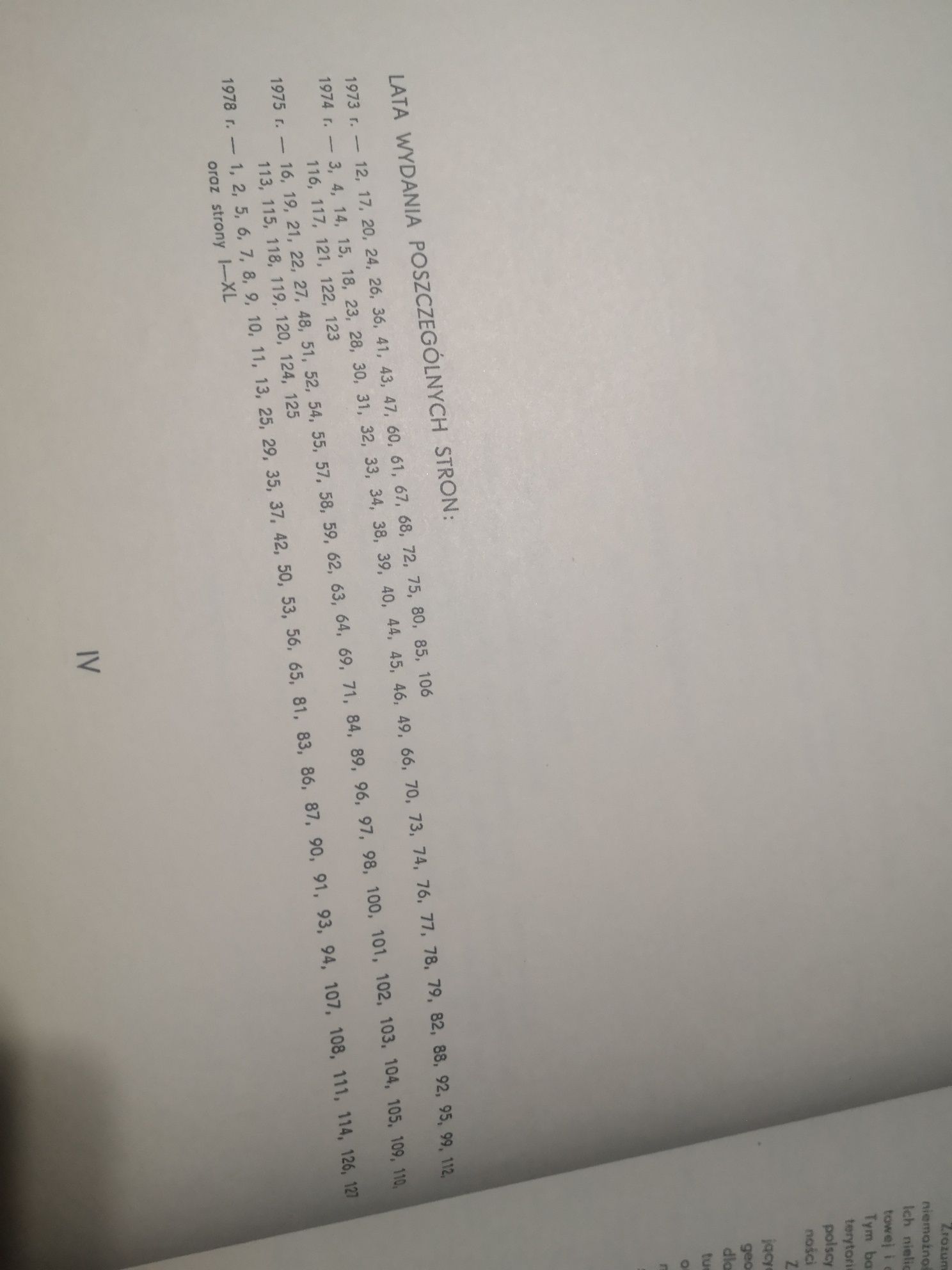 Narodowy Atlas Polski ZNiO rok 1973/78 PRL