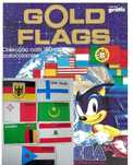 5 cromos da Sega Gold Flags de 1992