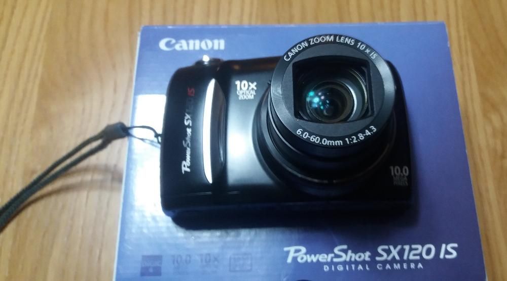 Powershot SX120 IS com avaria