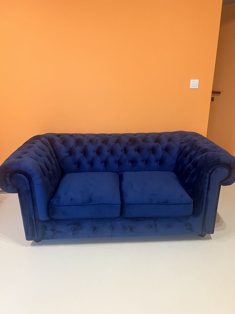 Okazja !!! Sofa kanapa chesterfield z funkcją spania nowa