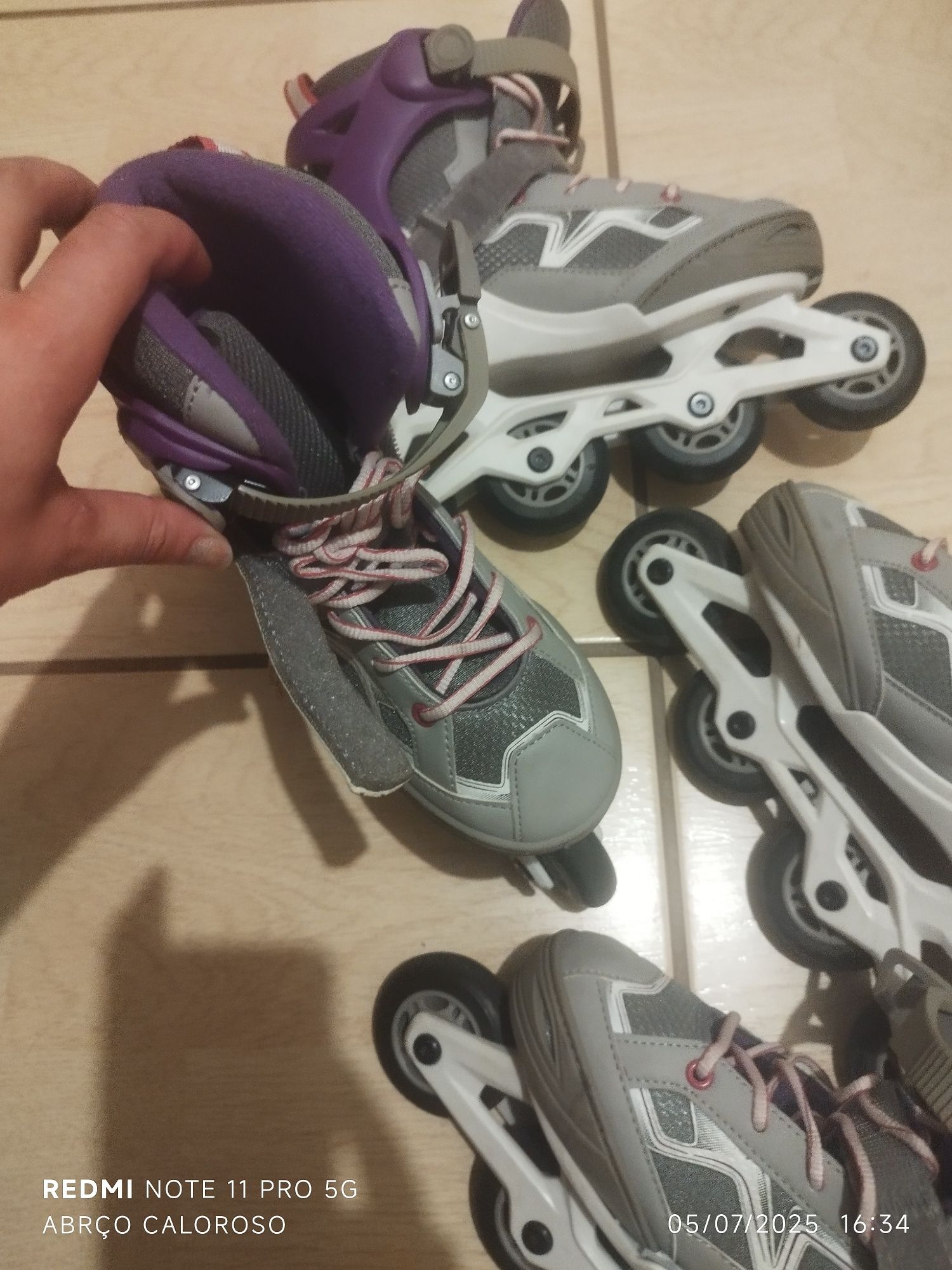 Patins em linha da Decatlon