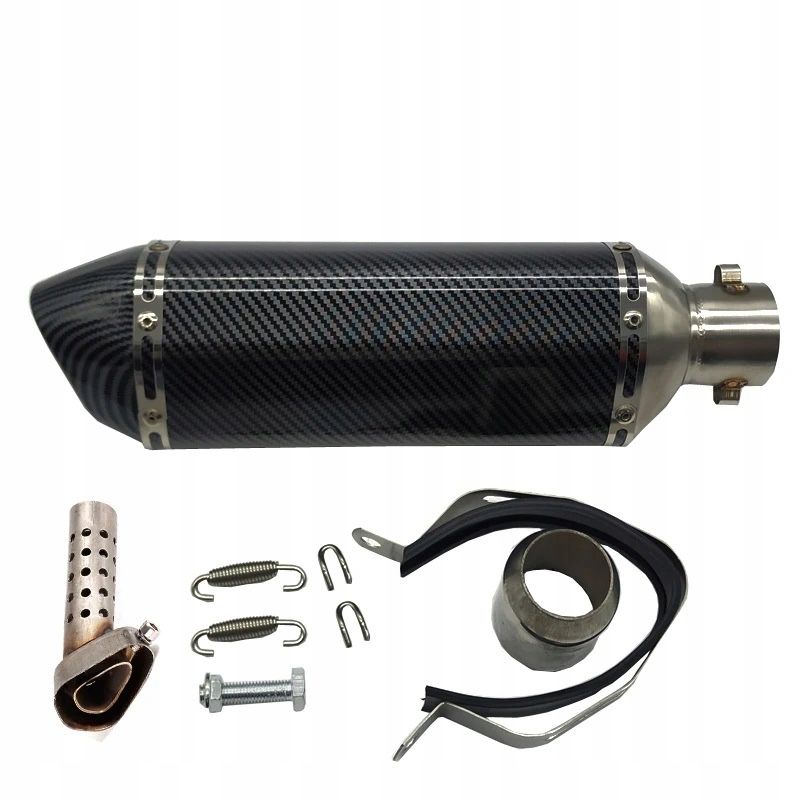 Tłumik Uniwersalny do Cross Quad Skuter 370mm