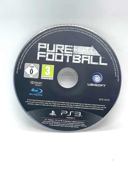 Pure Football PS3 (sama gra) Po Angielsku