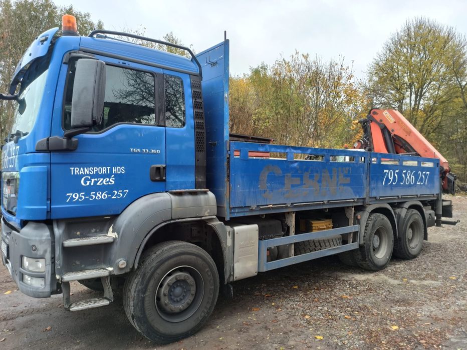 Man 33.360 HDS Palfinger 20002 wazne UDT