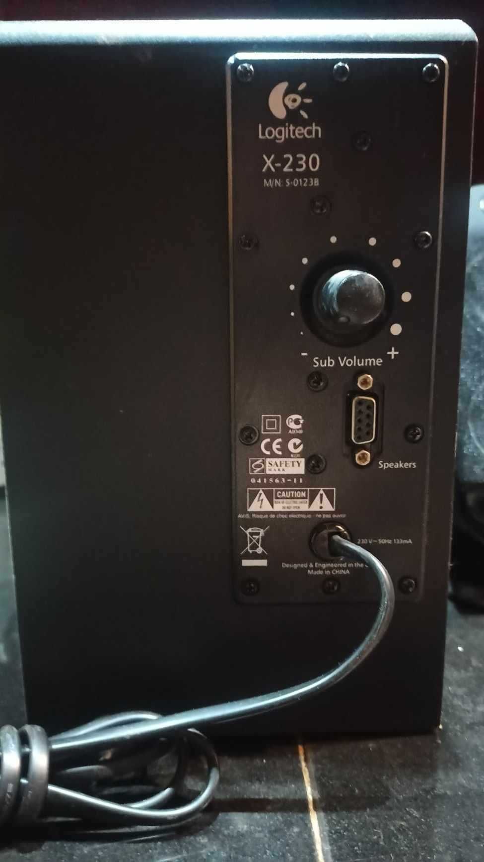 Głośniki Subwoofer Logitechx-230