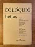 Colóquio - Letras - Número 19 (portes grátis)