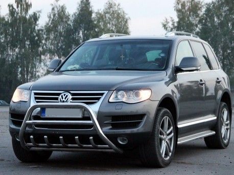 Кенгурятники-Труби-Пороги_Авто Коврики=Volkswagen=(Touareg) 2002+