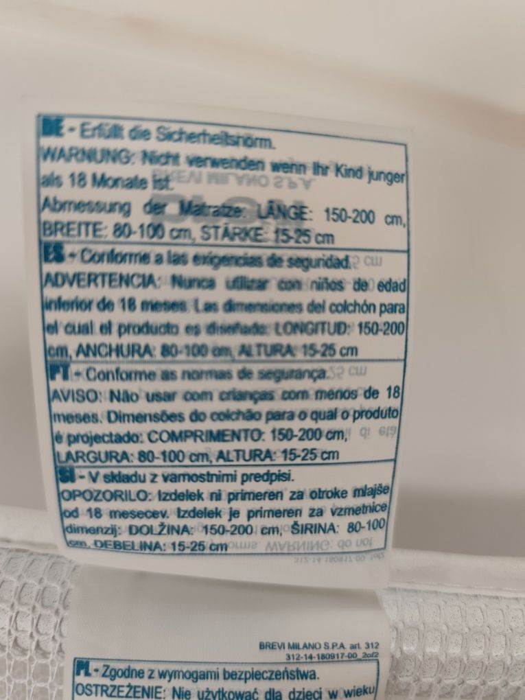 Barreira cama criança Brevi