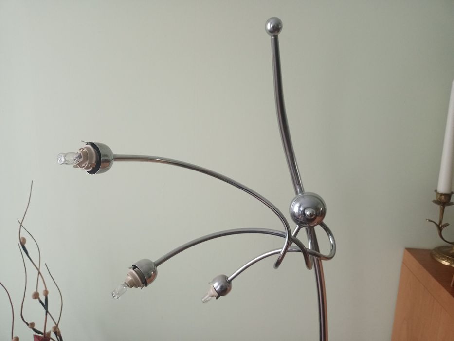 Lampa stojąca podłogowa trójramienna