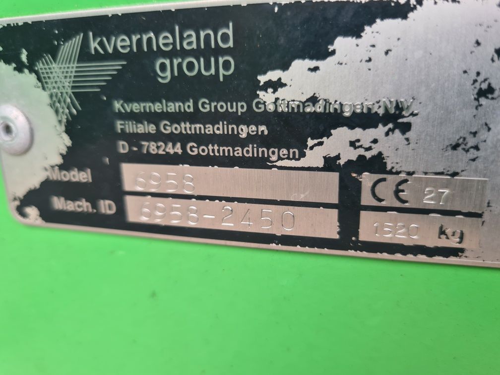 Zgrabiarka dwukaruzelowa deutz fahr 7641 vicon/kuhn/kverneland/fella