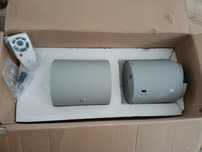 Lampa z wiatrakiem leds c4 szara