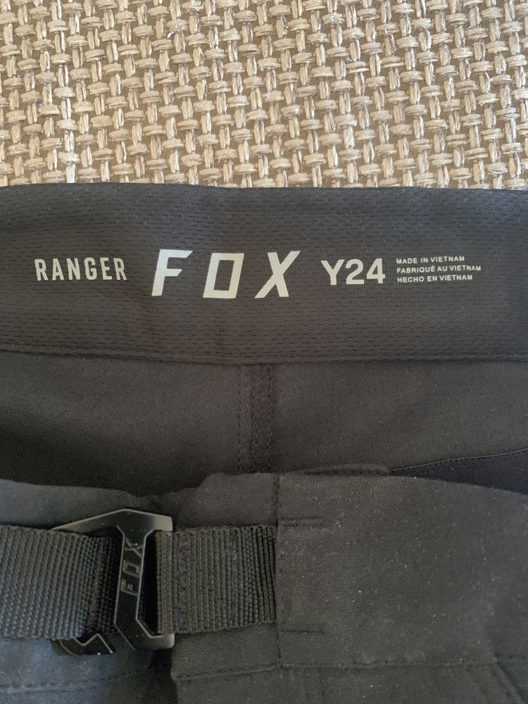 Детские вело спортивные шорты FOX Ranger Cargo Short Black. Y24