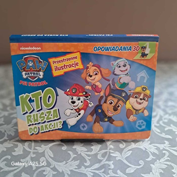 Psi Patrol Kto rusza do akcji – książka 3D dla dzieci