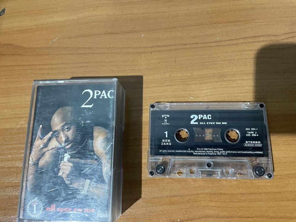 2 pac all eyez on me kaseta