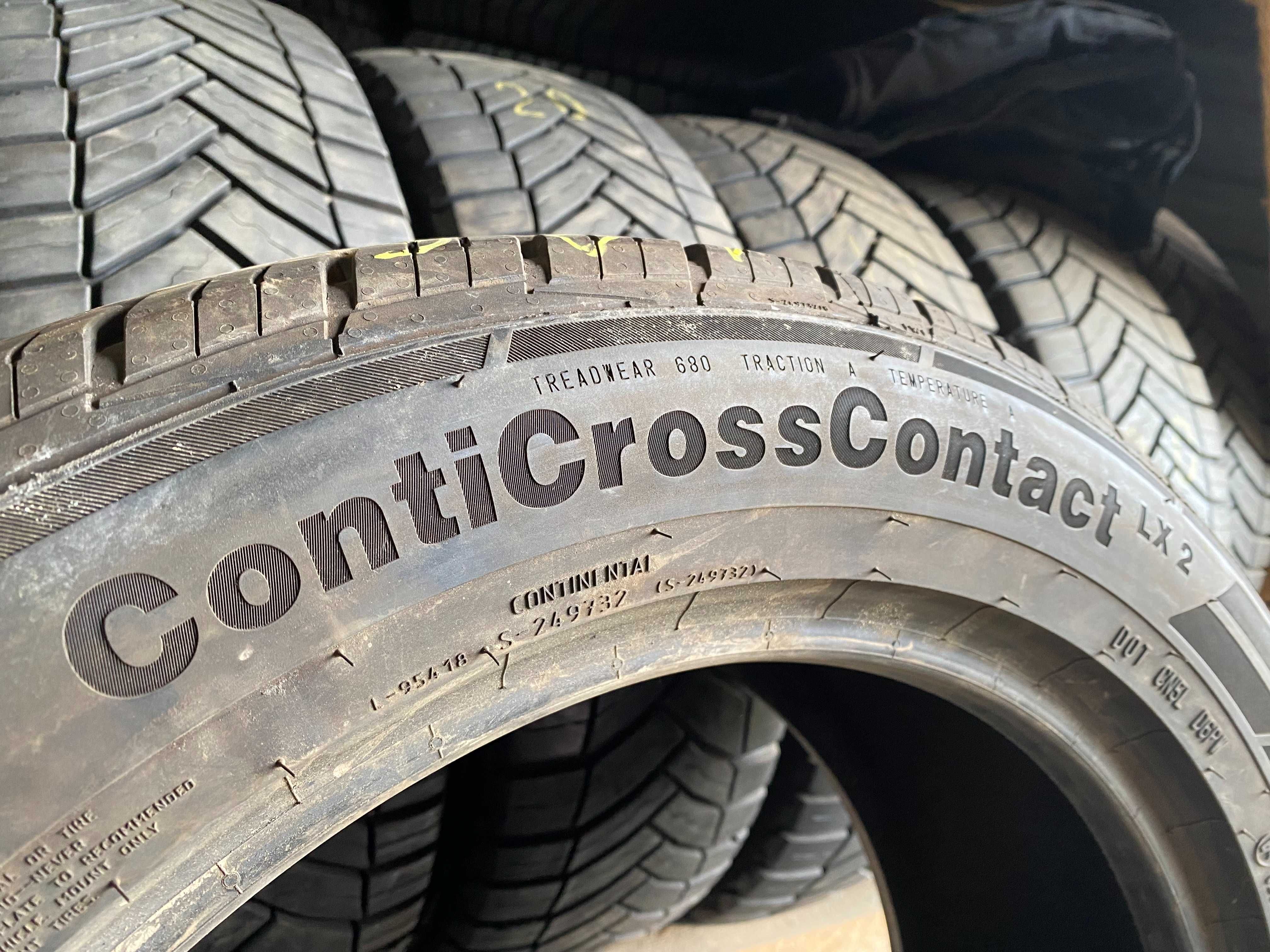 Шини літо 225/55R18 Continental ContiCrossContact 19рік