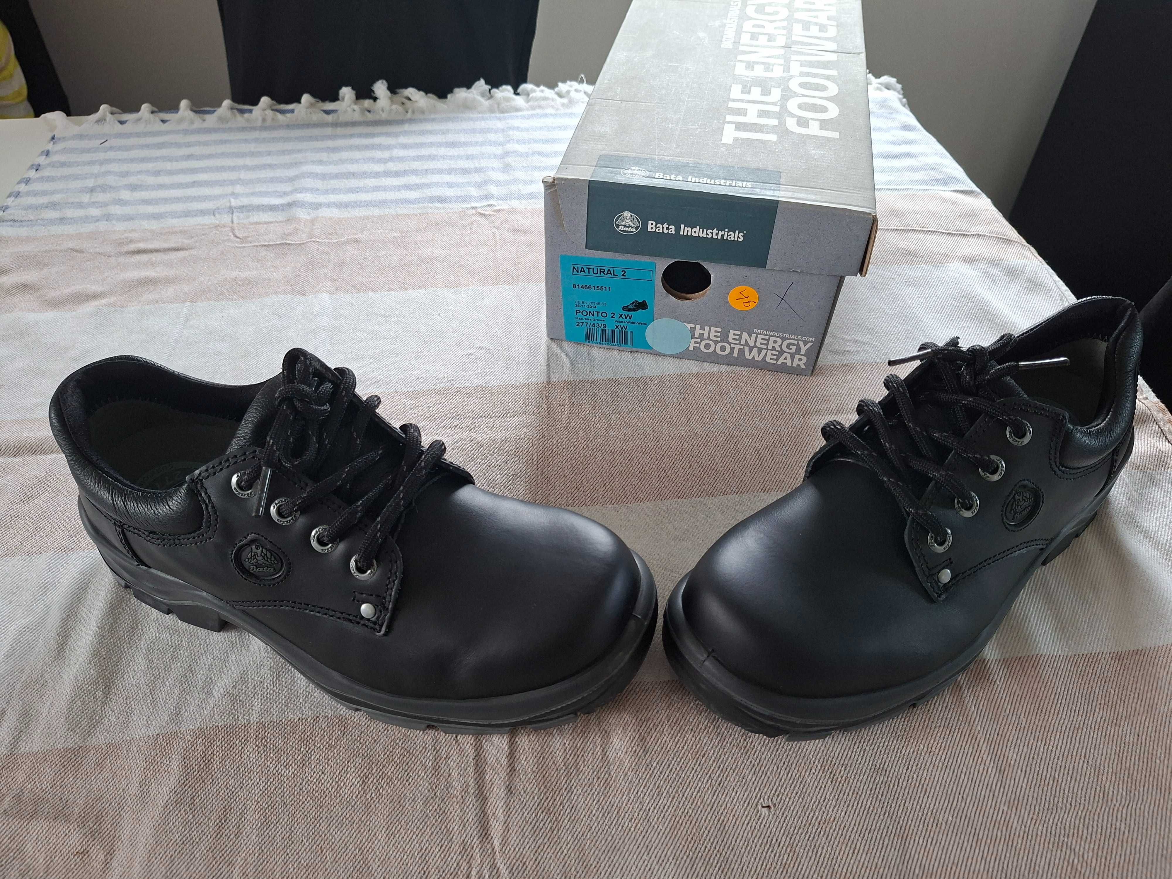 Buty robocze Bata Industrials Charge Ponnto 2 XW czarny 43
