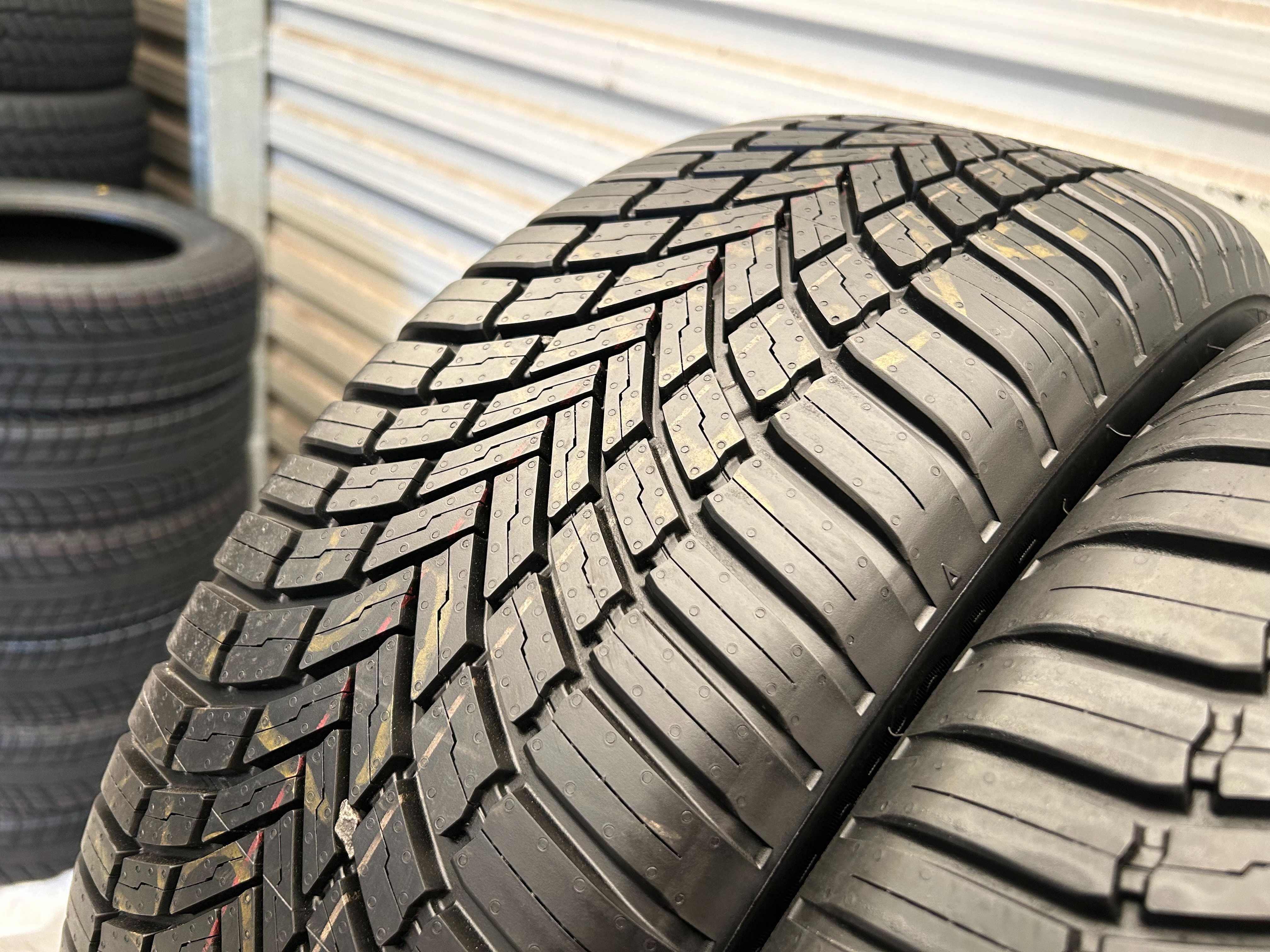 2szt całoroczne 195/60R16 Bridgestone 6,9mm 100% bieżnika 2022r 4S989