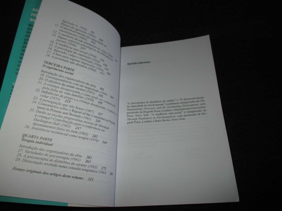 Livro Privação e delinquência D. W. Winnicott
