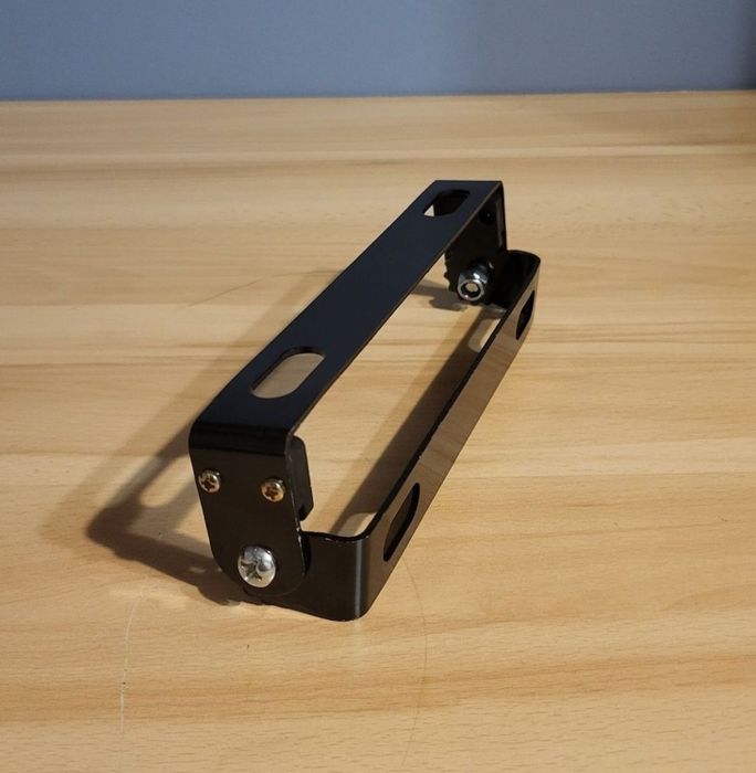 Składane mocowanie tablicy rejestracyjnej