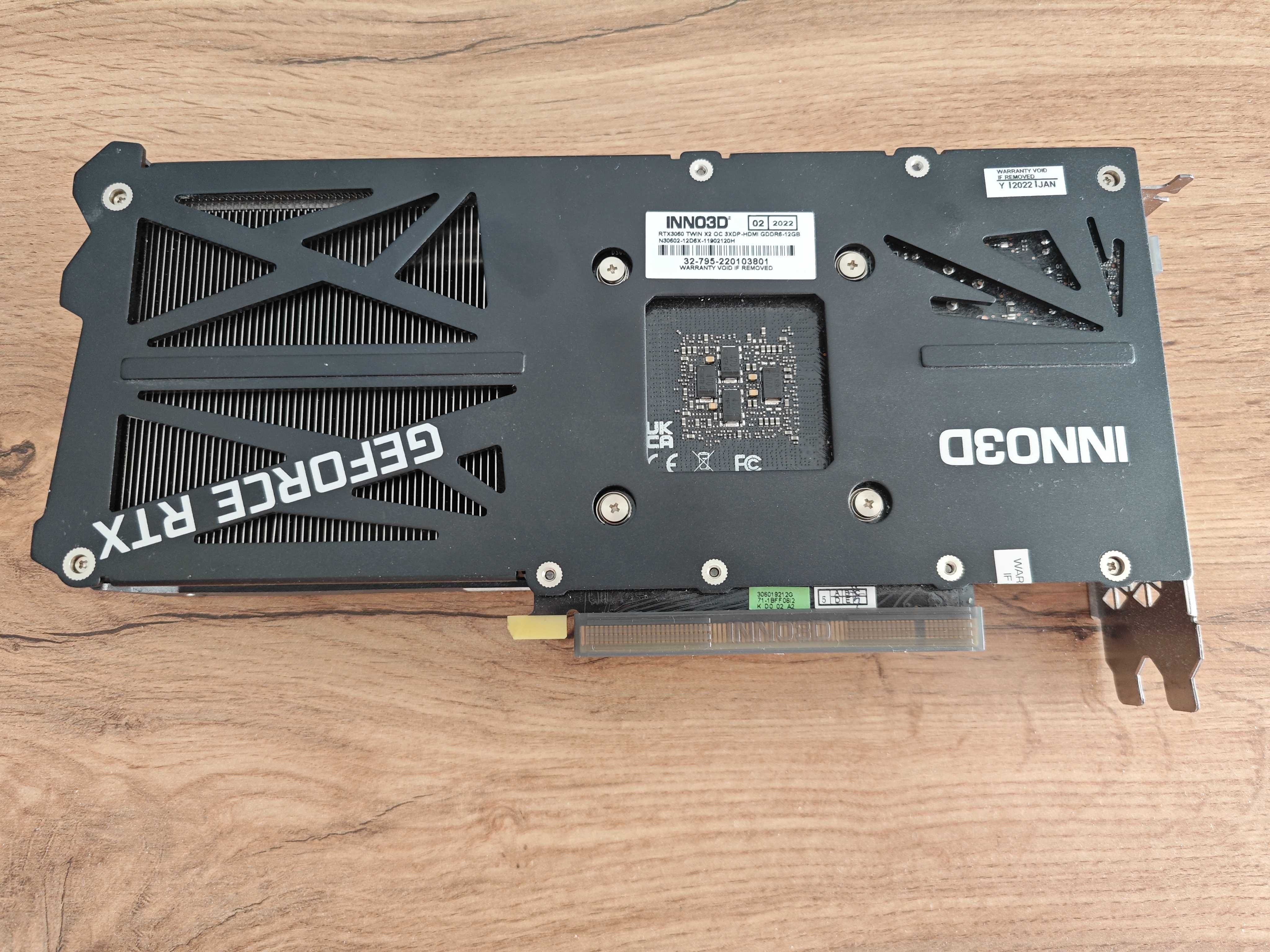RTX3060 TWIN X2 OC 12GB GDDR6 Inno3D