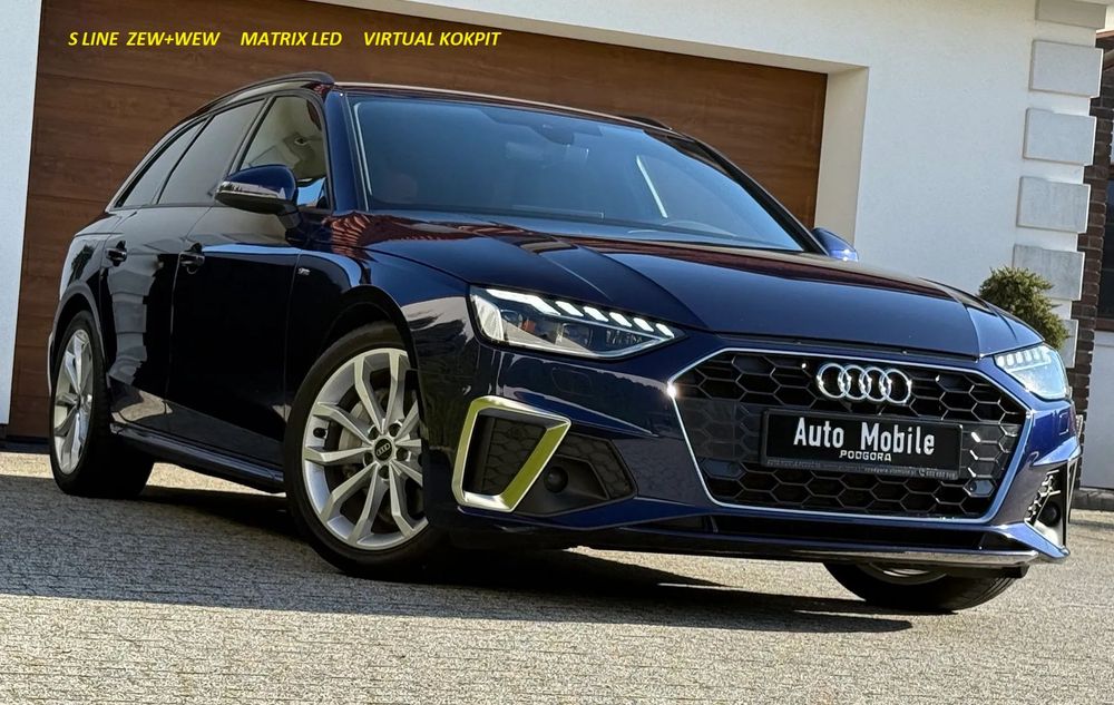 Audi A4 Avant S LINE wew+zwe * MATRIX LED * Virtual Kokpit * Klimatronik 3 Strefy