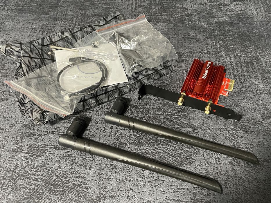 Wi-FI 6 802.11ax роутер-приймач для компьютера AX210S