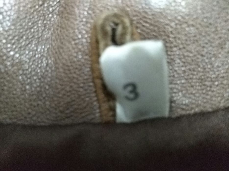 Casaco pele genuína tamanho L