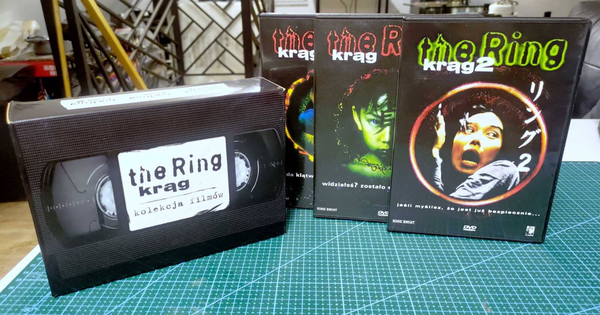 The Ring kolekcja 3 części UNIKAT (DVD) wydanie PL