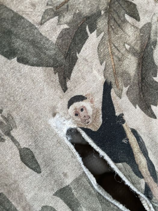 Makaszka otulacz do fotelika do wózka śpiworek w małpki polska marka