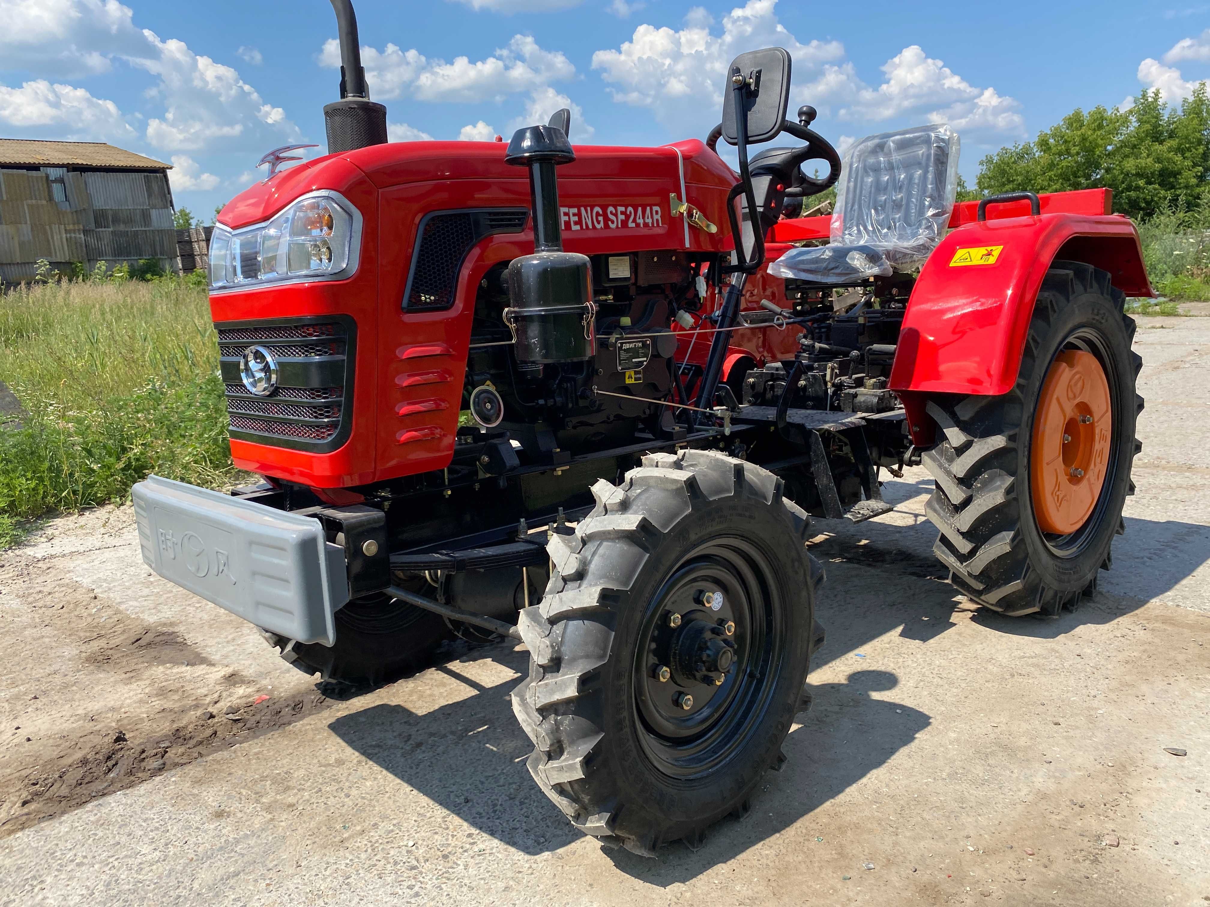 Мінітрактор Shifeng SF 244  4х4 Доставка Безкоштовна  Масла+ЗИП