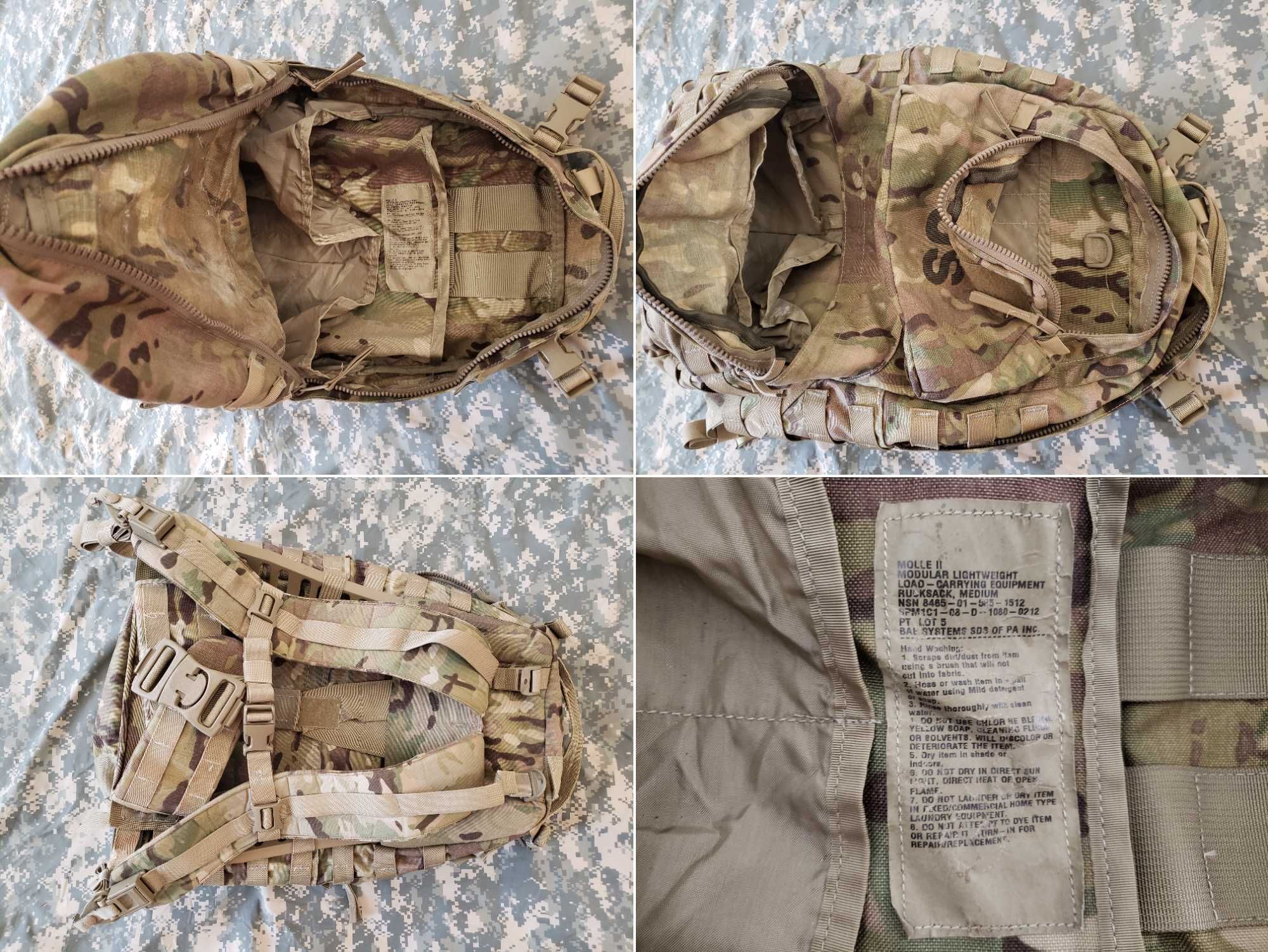 Середній Штурмовий Рюкзак Multicam Medium Rucksack Assault Армія США