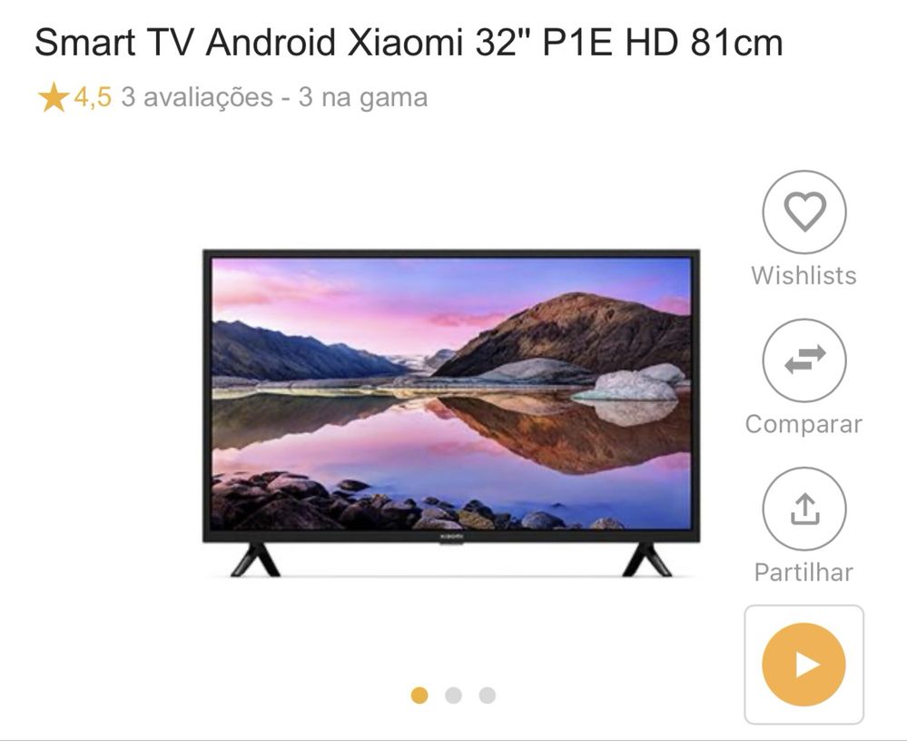 Tv Android Xiaomi 32”