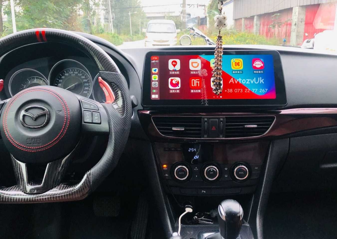 Магнитола MAZDA 6 Дисплей Мазда 6 USB GPS 2 din дин CarPlay Android 13