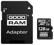 karta pamięci microsd goodram uhs1 cl10 128gb + adapter 100mb