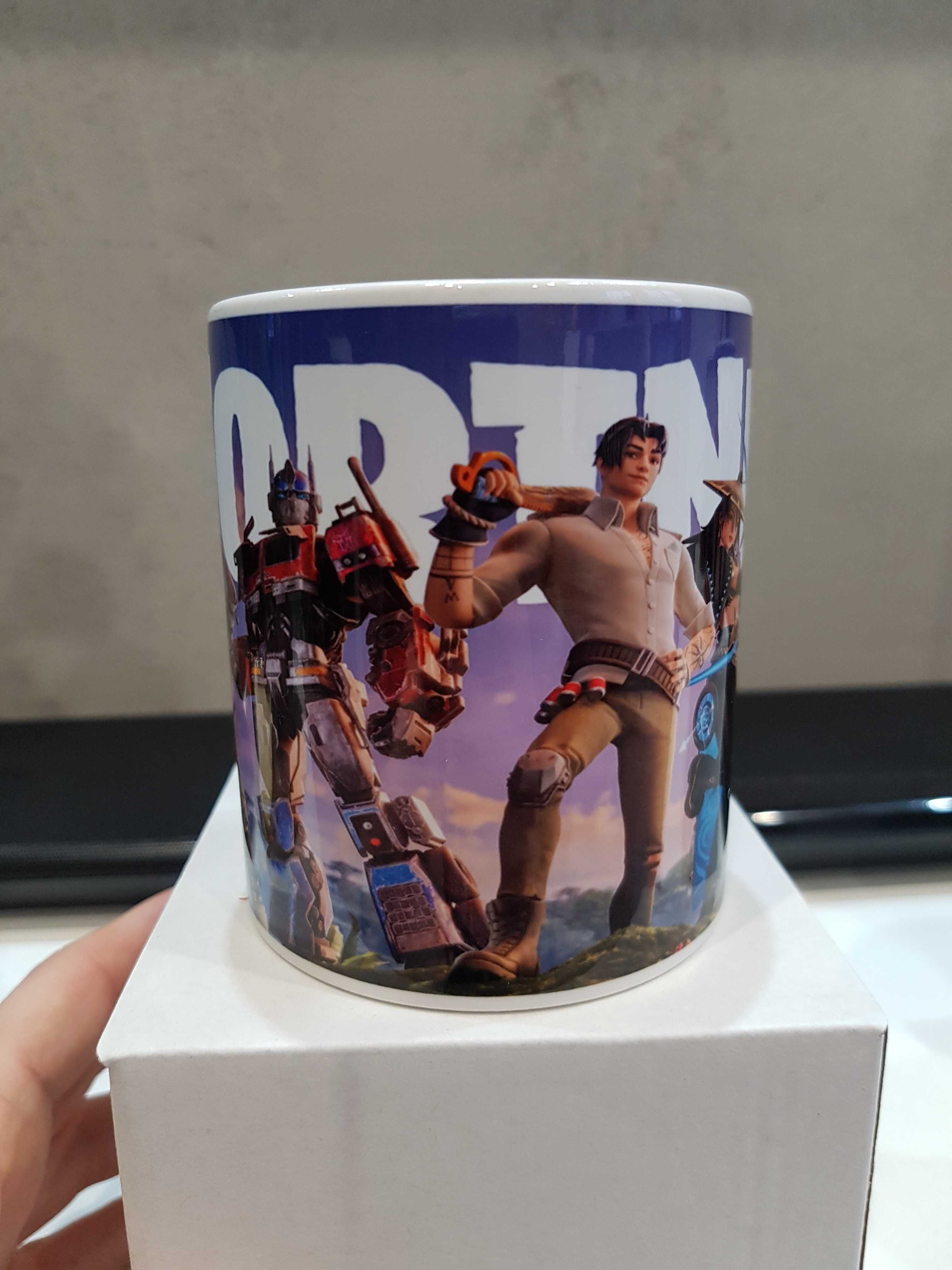 Kubek Ceramiczny 330ML Dla Graczy FORTNITE DRUŻYNA Prezent