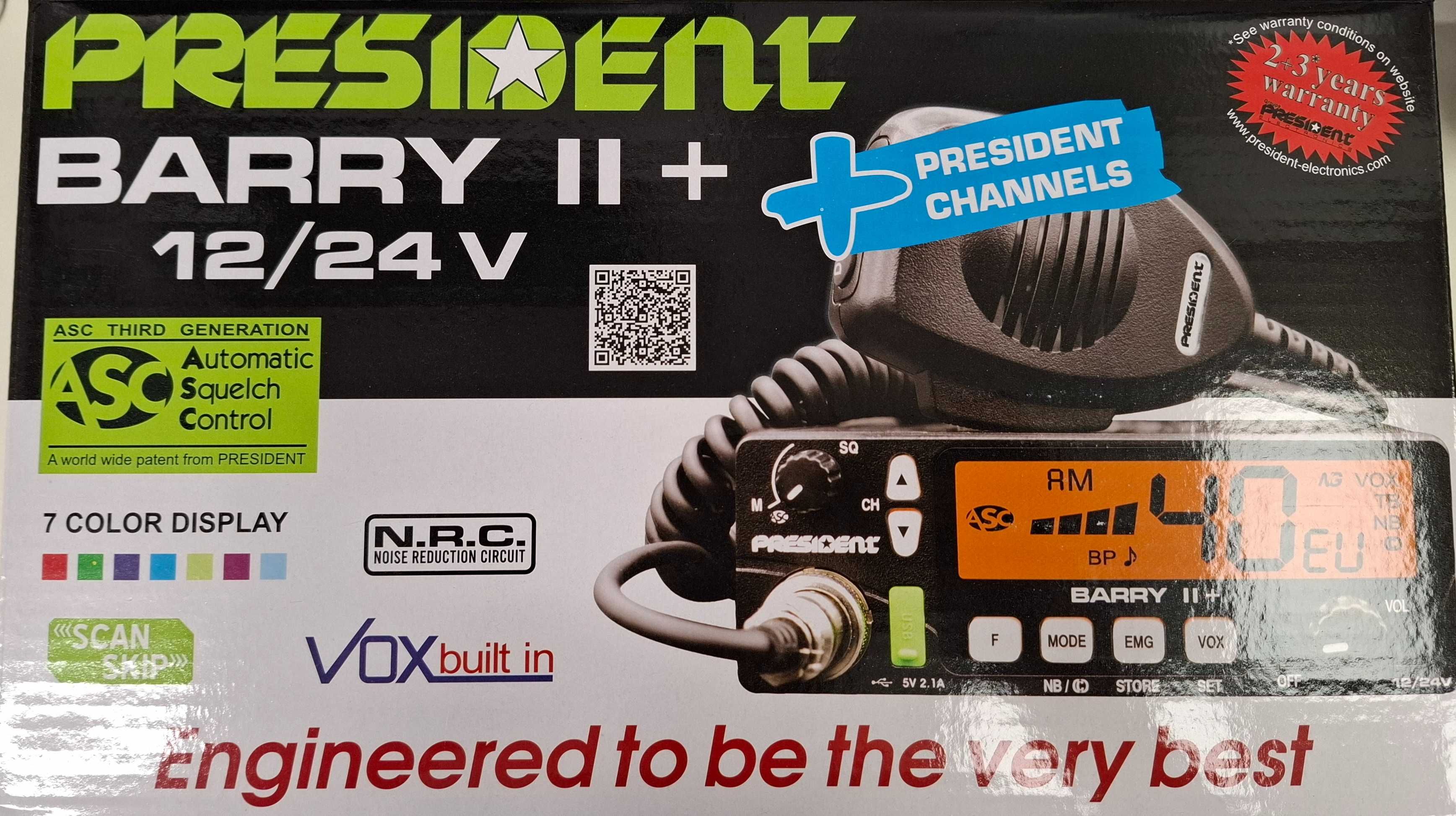 Cb radio president Barry II plus Nowe!