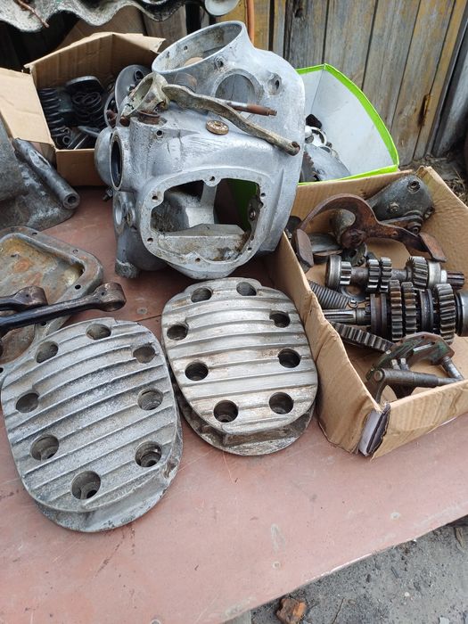 М72, 1955 р. оригінал на ходу із коляскою поч. 1950-х рр.