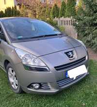 Peugeot 5008 salon Polska, 2 właściciel, 7-os., dach panoramiczny, hak