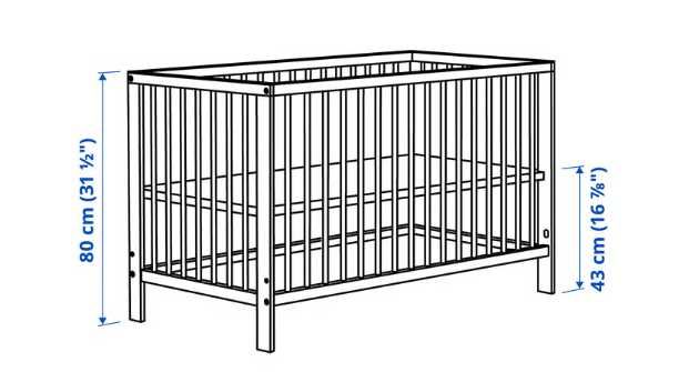 Łóżeczko dziecięce IKEA Gulliver + GRATIS materac i barierka