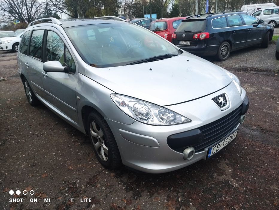 Peugeot 307 SW 2007 r 2.0 HDi siedmio osobowe