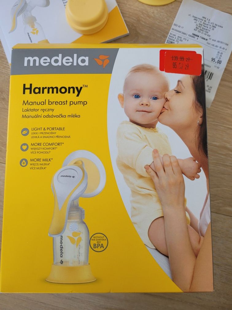 Laktator ręczny Medela Harmony (URLOP)