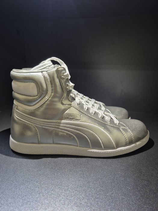 Жіночі кроссівки Puma First Round Silver Trainers(Оригінал)40,5-26см