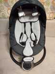 Кресло-качалка Kidwell Reve Black/Silver