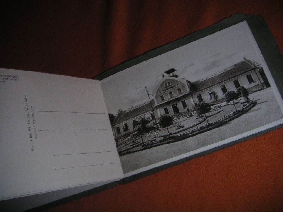 Wieliczka pocztówki Saliny Wielickie Międzywojnie komplet10szt/etui