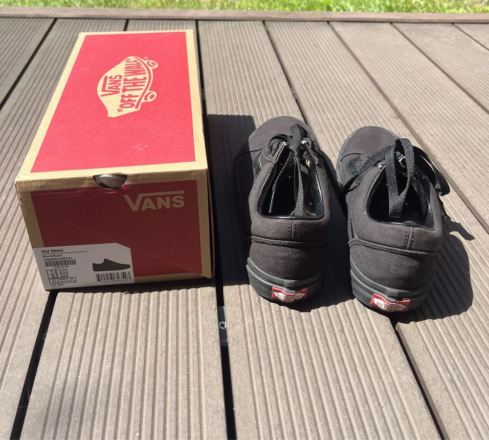 Czarne buty Vans Old Skool
