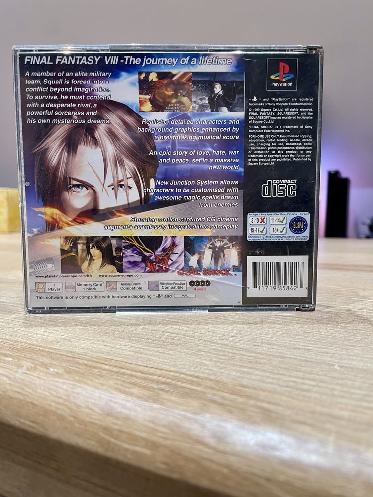 Final Fantasy VIII PSX Playstation 1