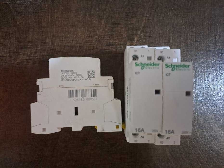 Модульний контактор Schneider Electric iCT (Acti9) 16A en 61095